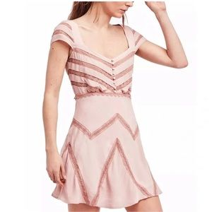 FREE PEOPLE Dusty Rose Dress